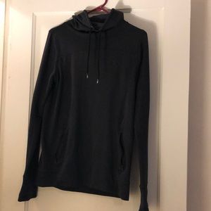 Under ARMOUR mock neck dark grey sweatshirt